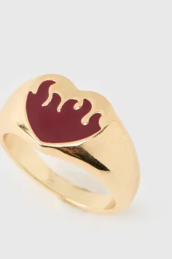 Heart Ring In Gold