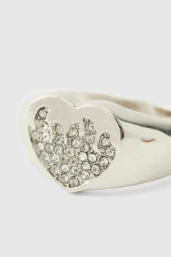 Heart Ring In Silver
