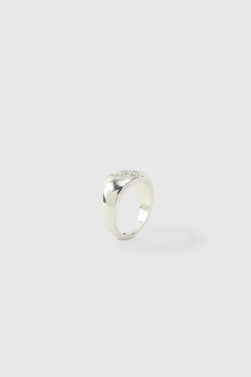 Heart Ring In Silver