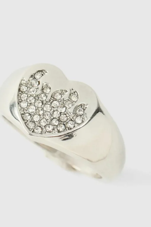 Heart Ring In Silver