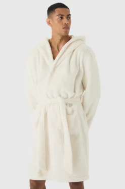 Heavyweight Hooded Fleece Robe