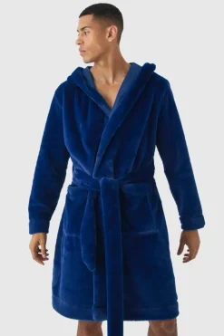 Heavyweight Hooded Fleece Robe