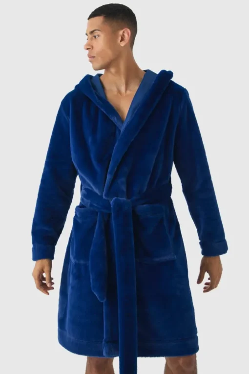 Heavyweight Hooded Fleece Robe