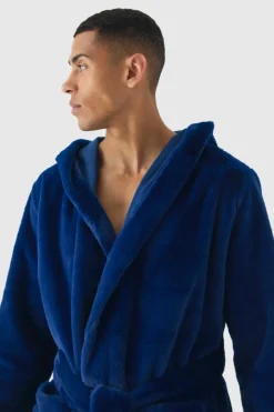 Heavyweight Hooded Fleece Robe