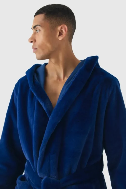Heavyweight Hooded Fleece Robe