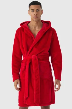 Heavyweight Hooded Fleece Robe