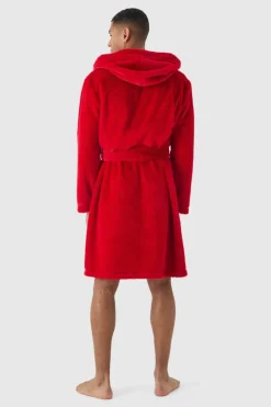 Heavyweight Hooded Fleece Robe