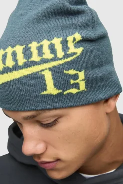 Homme Graphic Beanie