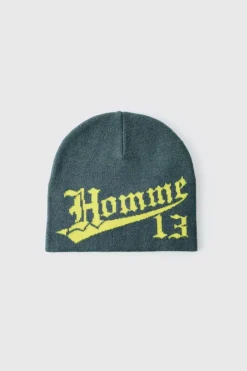 Homme Graphic Beanie