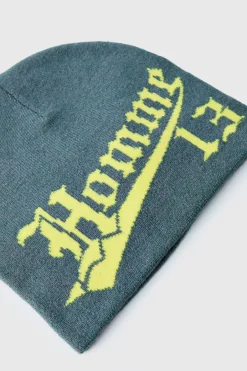 Homme Graphic Beanie