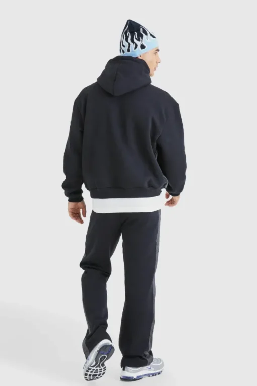 Homme Print Denim Gusset Tracksuit