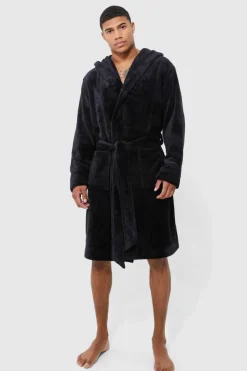 Hooded Dressing Gown