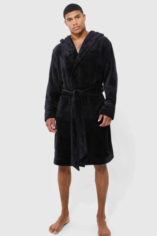 Hooded Dressing Gown