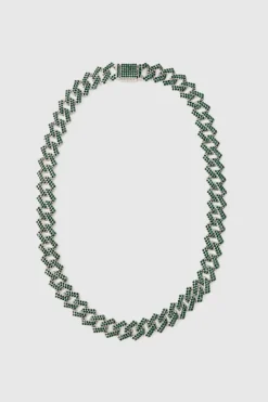 Iced Prong Cuban Necklace