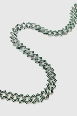 Iced Prong Cuban Necklace