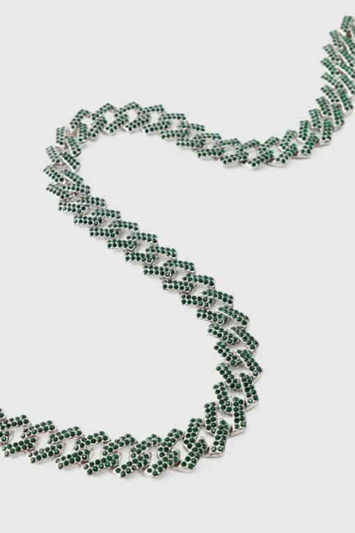 Iced Prong Cuban Necklace