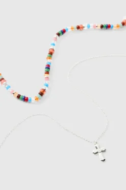 Layered Bead Necklace