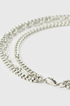 Layered Cross Necklace
