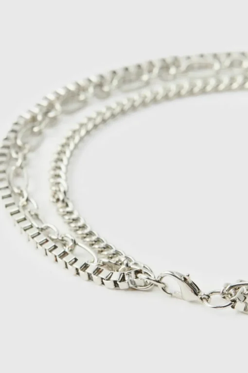 Layered Cross Necklace