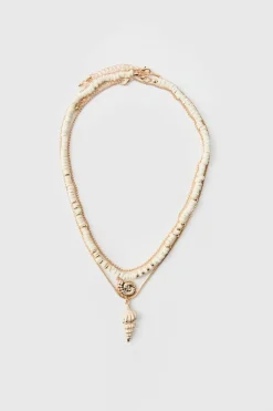 Lightning Bolt Necklace In Gold