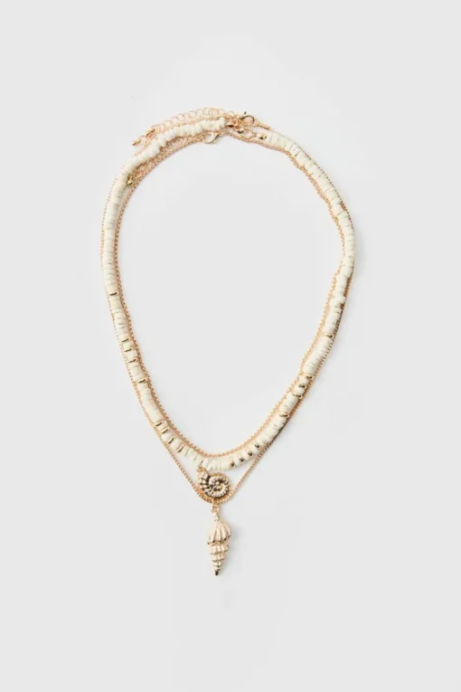 Lightning Bolt Necklace In Gold