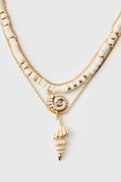 Lightning Bolt Necklace In Gold