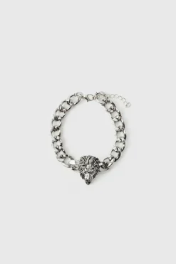 Lion Hardware Silver Bracelet