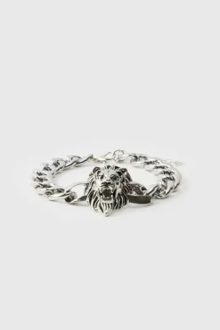 Lion Hardware Silver Bracelet