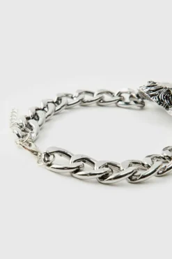 Lion Hardware Silver Bracelet