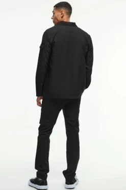 Long Sleeve 4 Way Stretch Fit Overshirt