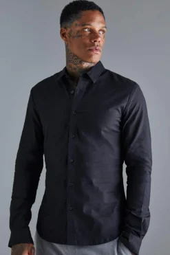 Long Sleeve Stretch Fit Shirt