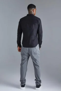 Long Sleeve Stretch Fit Shirt