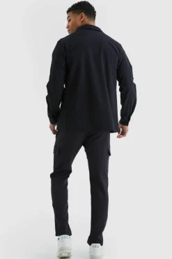 Long Sleeve Technical 3d Pocket Utility Shirt