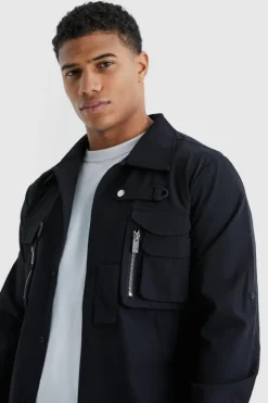 Long Sleeve Technical 3d Pocket Utility Shirt