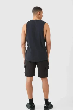 Loose Fit Cargo Short