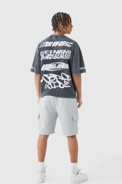 Loose Fit Cargo Short