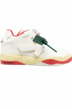 Low Top Puzzle Couture White Sneakers