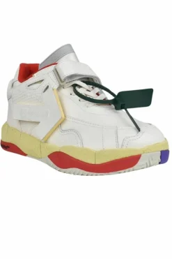 Low Top Puzzle Couture White Sneakers