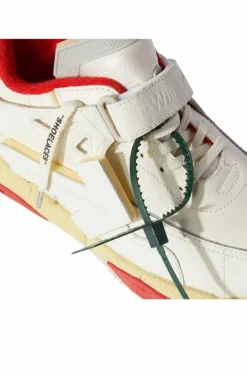 Low Top Puzzle Couture White Sneakers