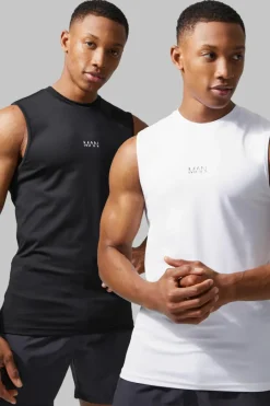 Man Active 2 Pack Compression Tank