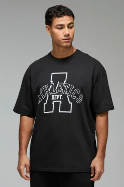 Man Active Athletics Dept Oversized T-shirt