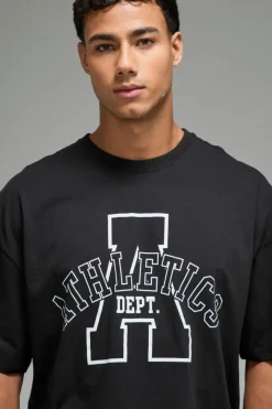 Man Active Athletics Dept Oversized T-shirt