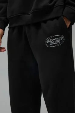 Man Active Blurred Oversized Joggers