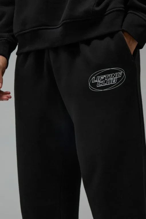 Man Active Blurred Oversized Joggers
