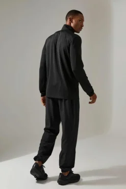 Man Active Breathable Marl 1/4 Zip Top