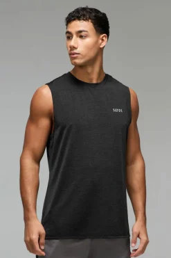 Man Active Breathable Marl Tank