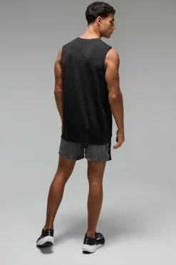 Man Active Breathable Marl Tank