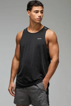 Man Active Breathable Marl Vest