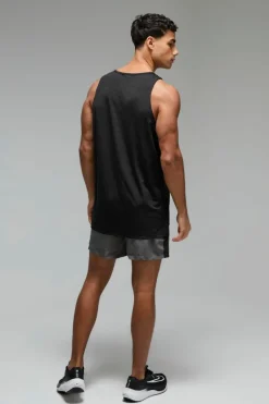 Man Active Breathable Marl Vest