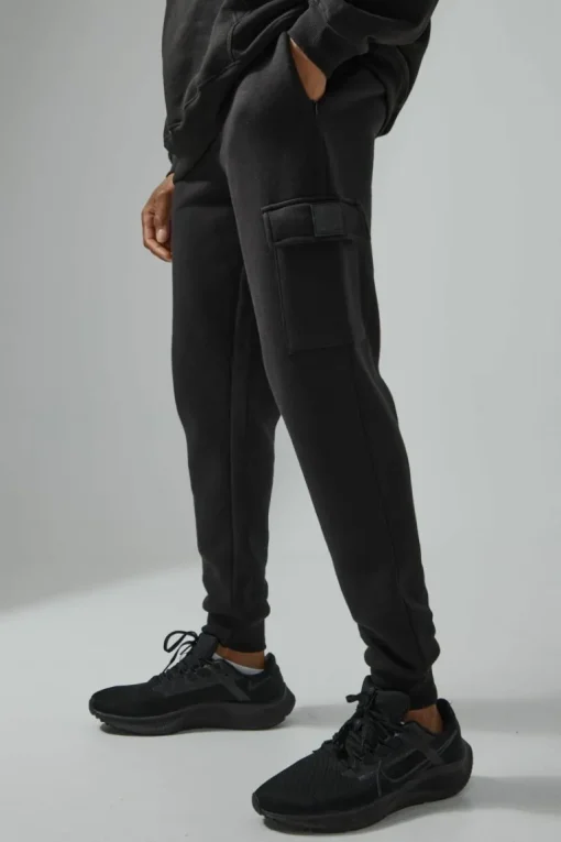 Man Active Gym 2 Pack Cargo Joggers